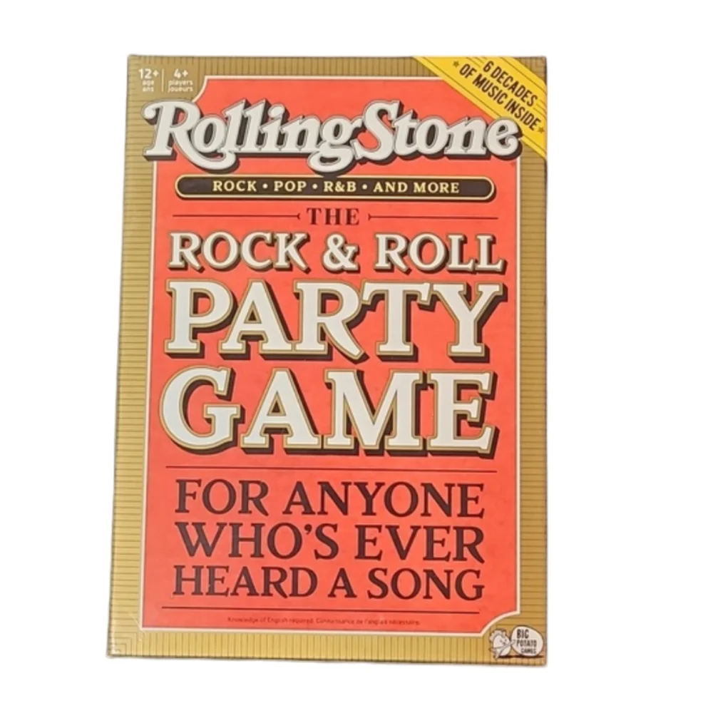 Rolling Stone The Rock and Roll Party Game - Picture 1 of 9